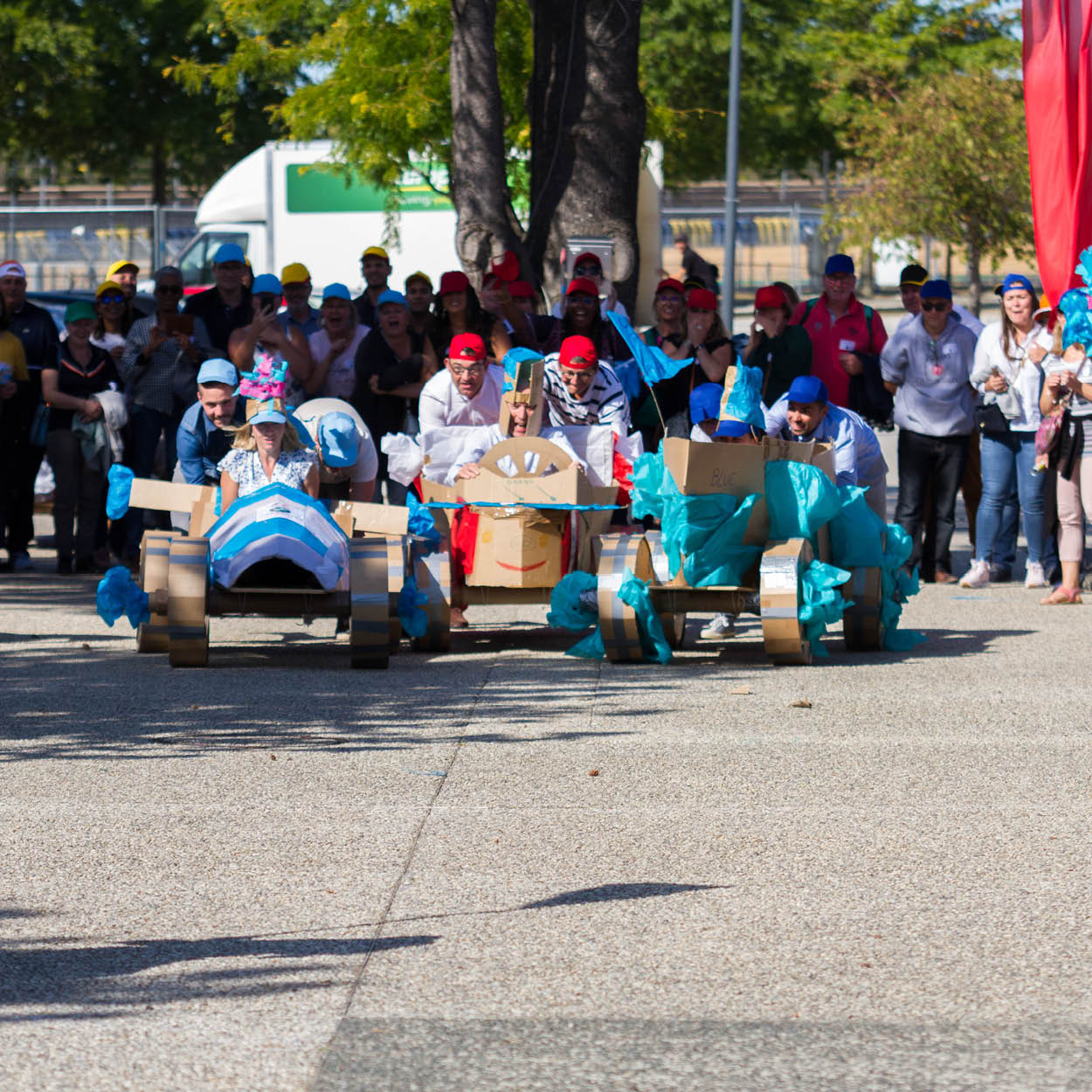 Loire Secrets - Construction de voitures en carton - Challenge grand prix en carton