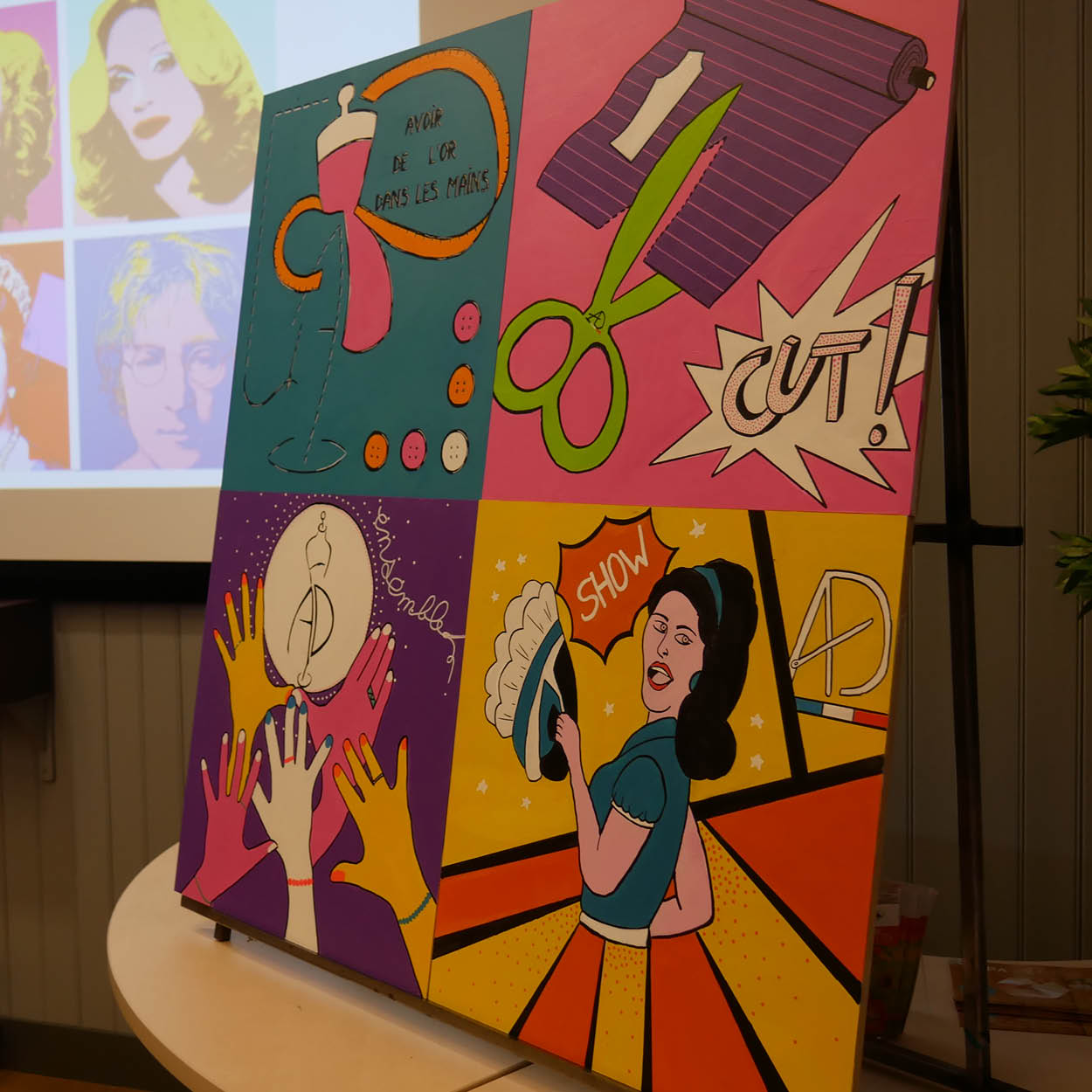 Loire Secrets - Team Building créatif - Fresque Pop Art ou Picasso