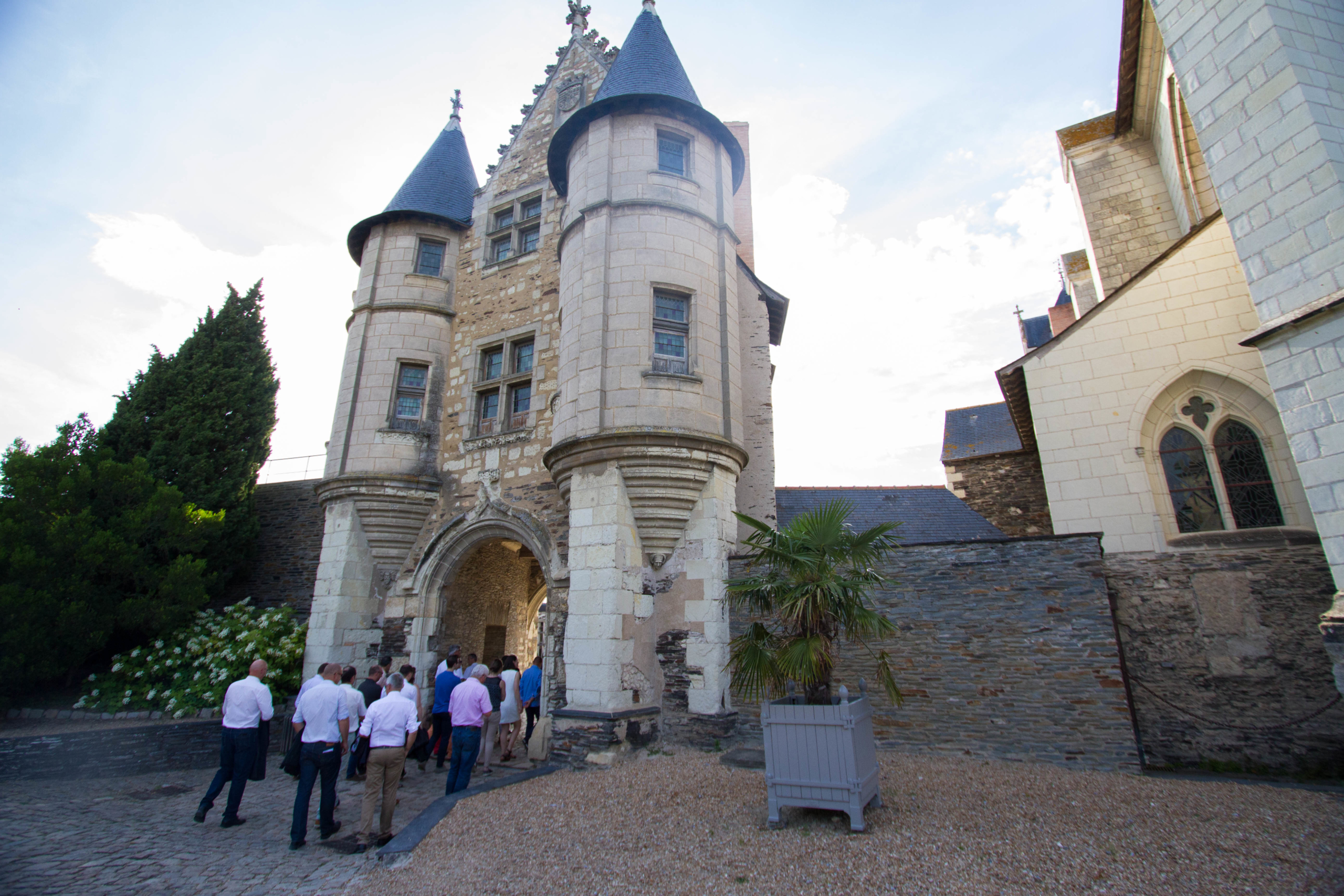 angers chateau soiree entreprise