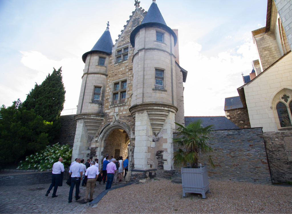 soiree entreprise angers chateau
