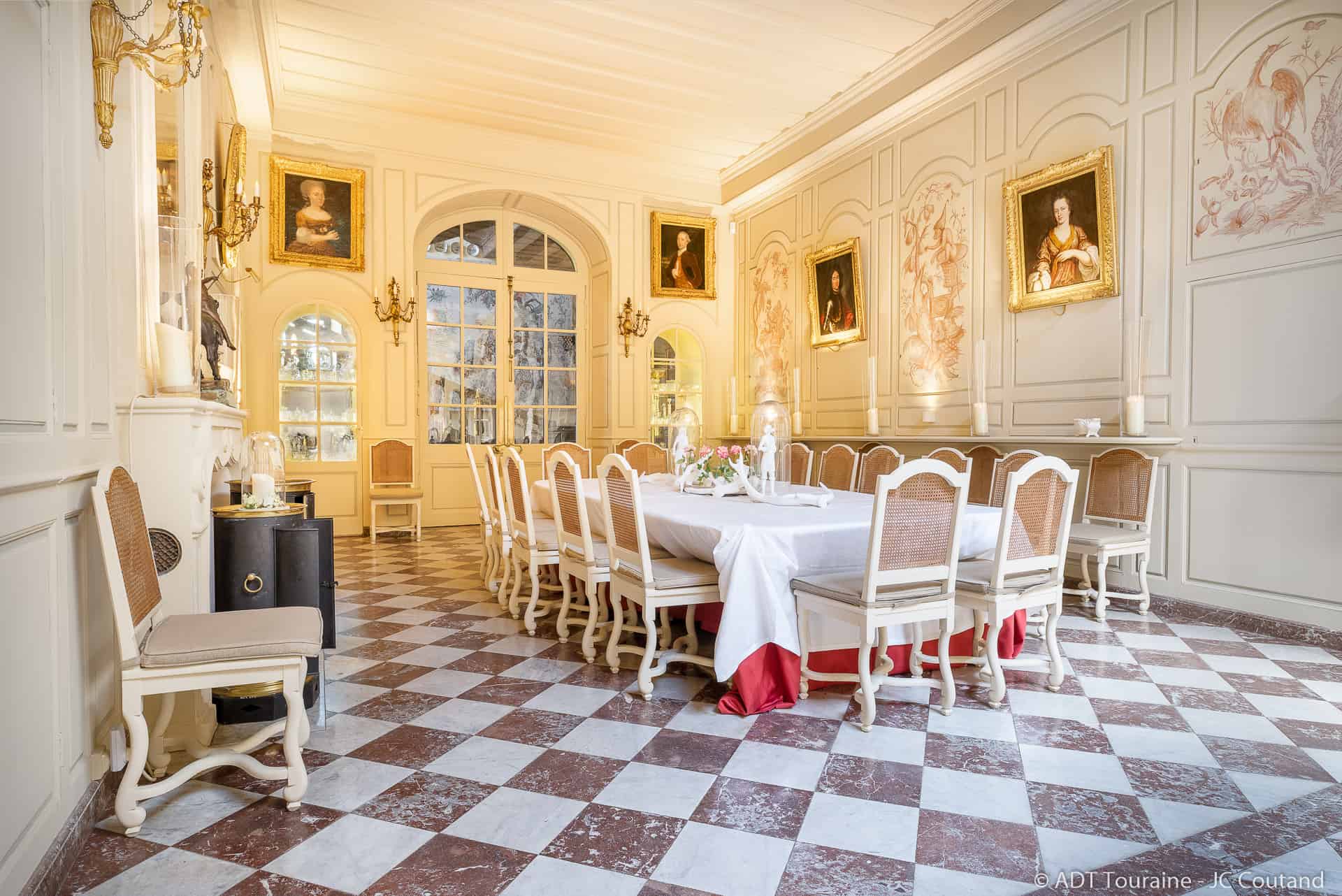 soiree chateau royal familial touraine